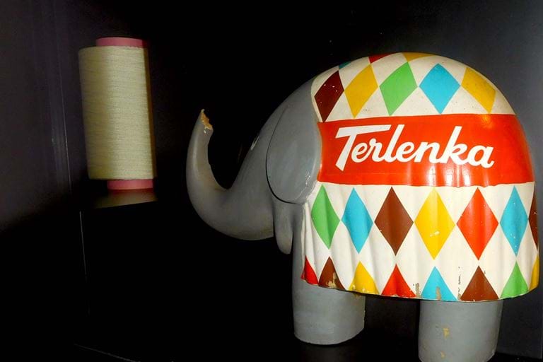 Het reclame-olifantje van Terlenka