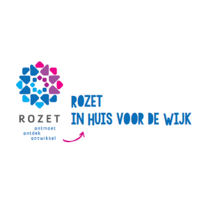 Rozet in Huis voor de Wijk