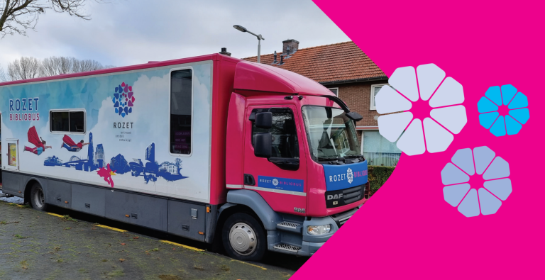 Uitzwaaien van de Bibliobus