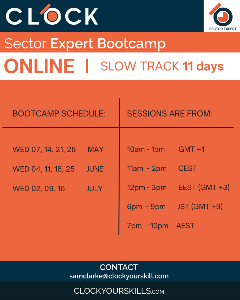 SE Bootcamp Slow Track 11 days