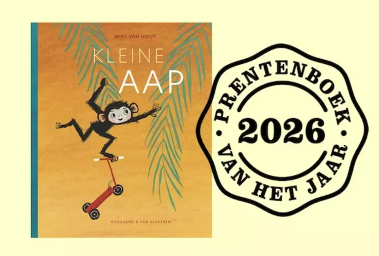 Prentenboek van het jaar 2026: Kleine Aap