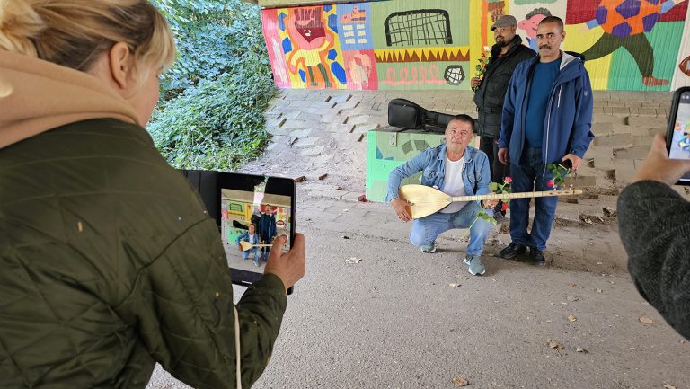 De fietstunnel tussen Elderveld en Elden  