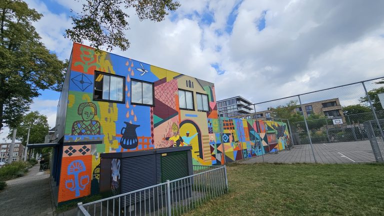 VERSCHUERMUUR – de nieuwe mural van het Arnhemse Broek