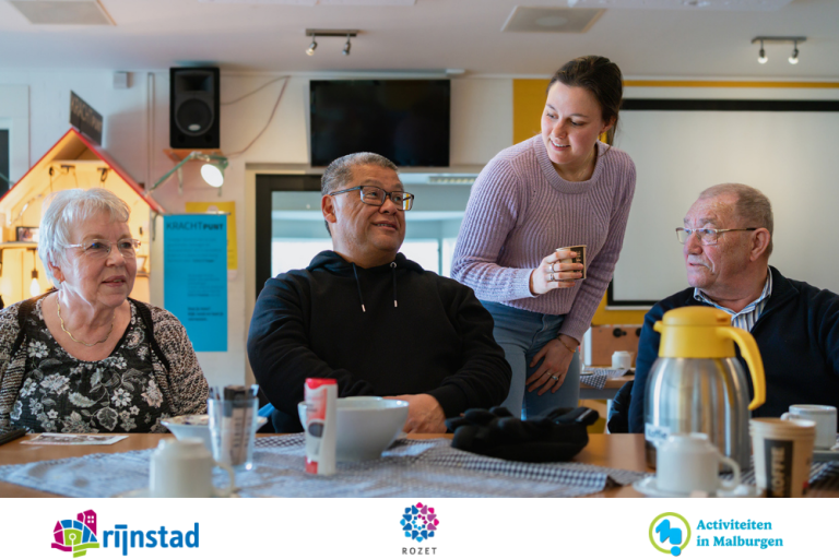 Opening van het Rozetje in buurthuis Fresh