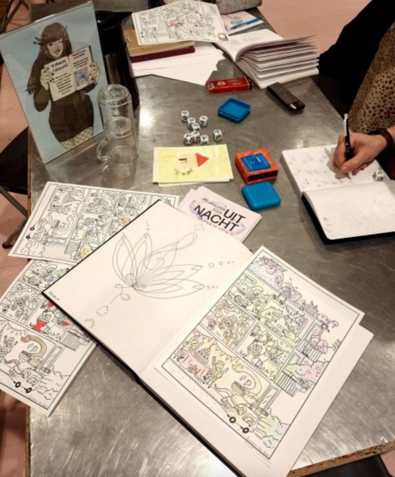 Tekencafe - Smakelijk tekenen!