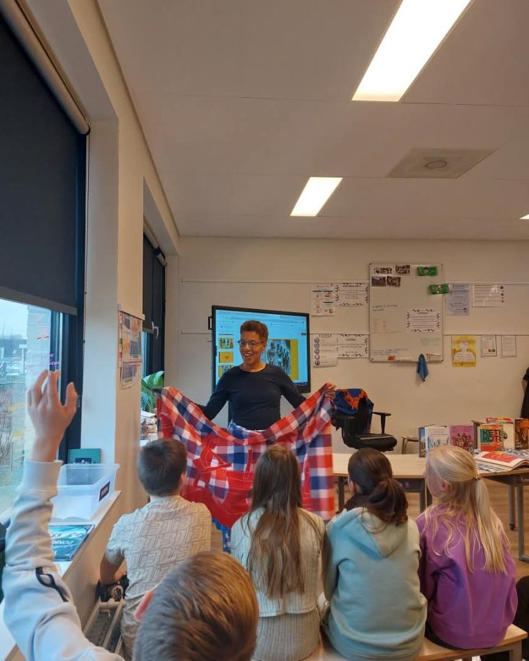 Schrijver in de klas